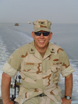 photo of CAPT Tim Zakriski, USN